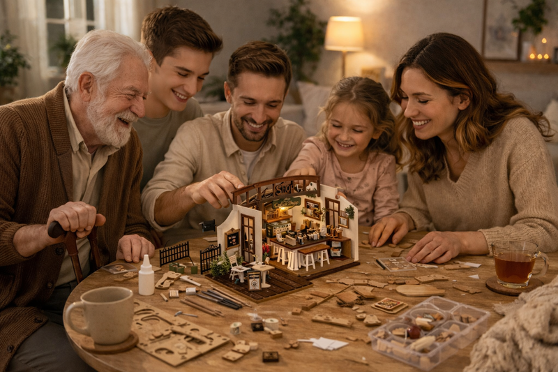 Comment construire des univers Nook est devenu notre plus belle tradition familiale