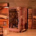 Book Nook Cottage du Savant 3D en bois