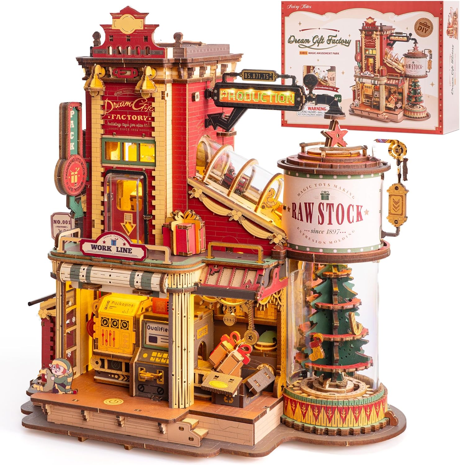 Usine de Cadeaux 3D en Bois