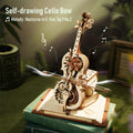 Violoncelle Magique 3D en Bois 2