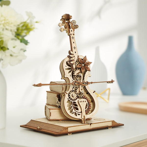 Violoncelle Magique 3D en Bois 2