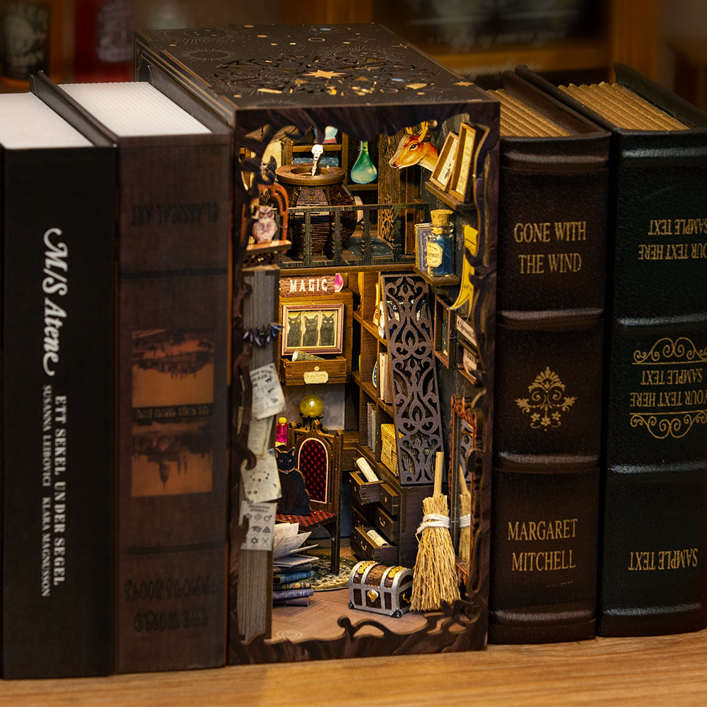 BookNook le Pharmacien Magique 3D en bois
