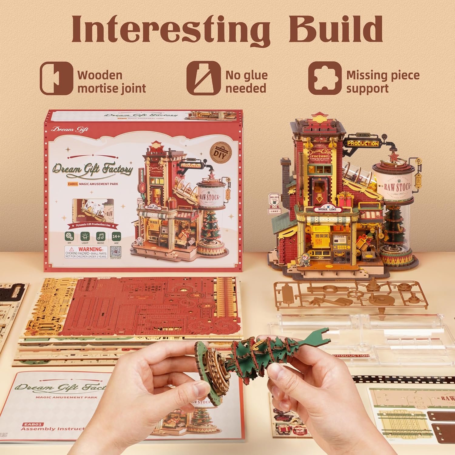 Usine de Cadeaux 3D en Bois