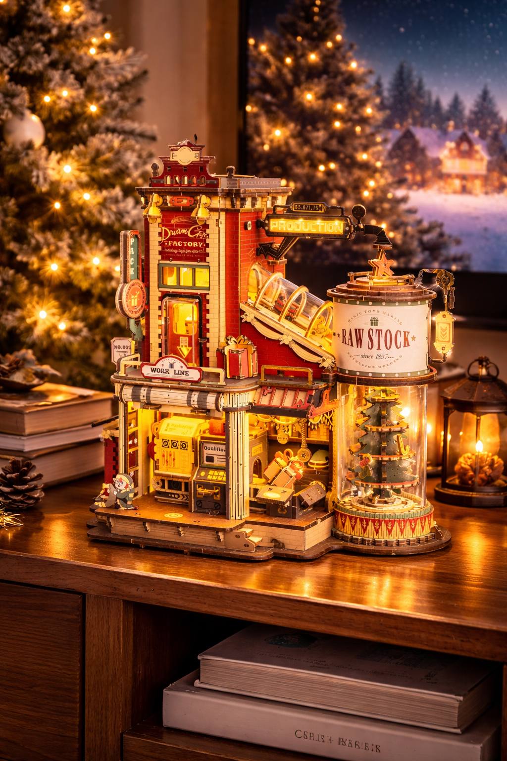 Usine de Cadeaux 3D en Bois