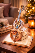Violoncelle Magique 3D en Bois