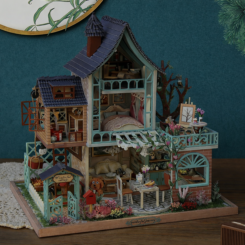 Maison Jungle 3D