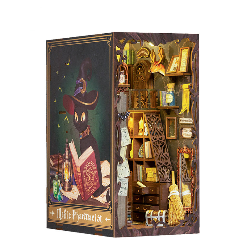 BookNook le Pharmacien Magique 3D en bois