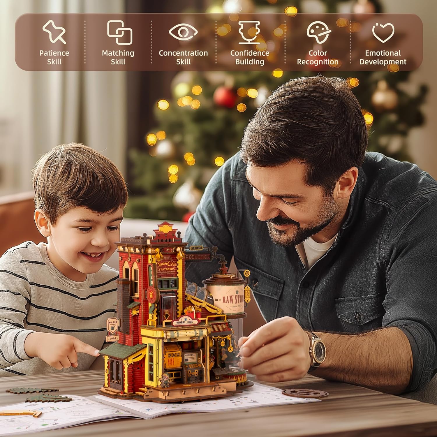 Usine de Cadeaux 3D en Bois